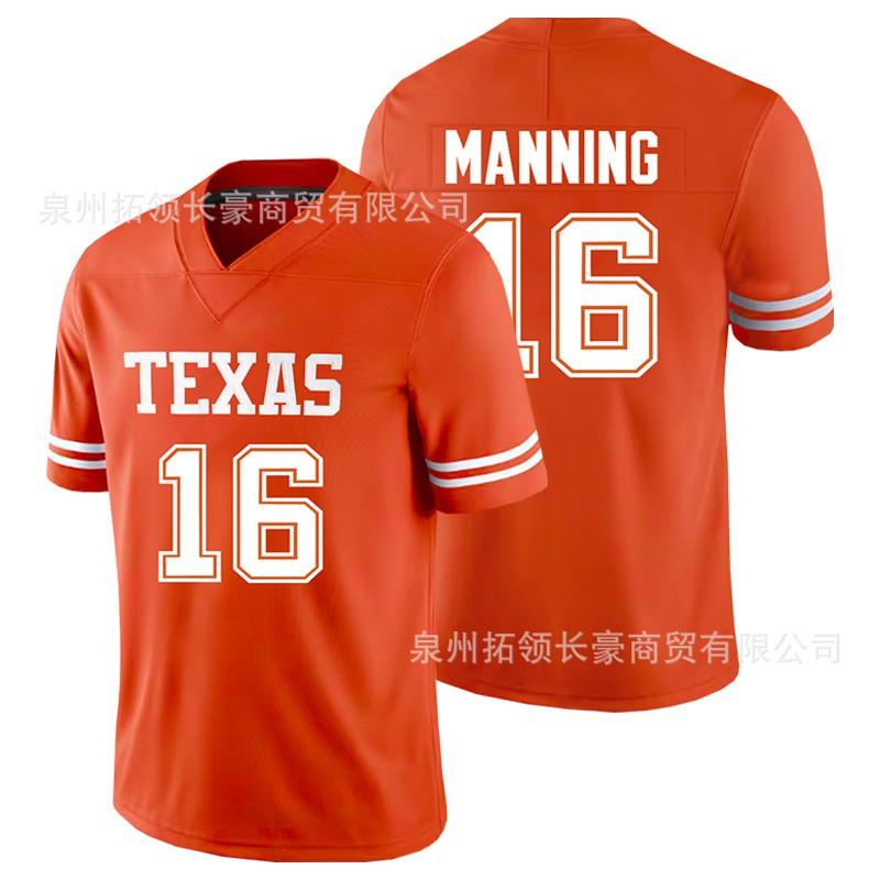 Texas Longhorns Manning Ewers Football Jersey Men All Sizes