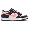 Nike Кроссовки Dunk Low top Skateboard Shoes GS Черно-розовые CW1590-100(Команда59-)
