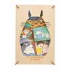 Paper Theater Wood Style My Neighbor Totoro PT-WL12
