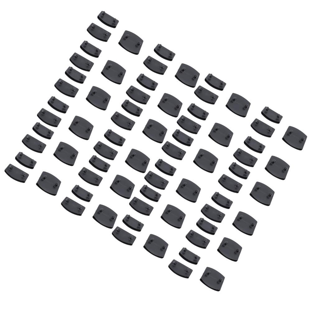 72Pcs Plastic Plastic Mounting Clip Inner diameter 55*9mm Bed Frame Fitting Wooden board connection