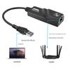 USB 3.0 Type-C to RJ45 Gigabit Ethernet Adapter with Cable & LED - Driver-Free High-Speed Network Converter