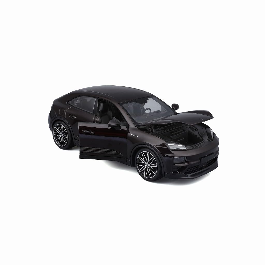 Kyosho BURAGO Porsche Macan 4 Electric 2024 Темно-коричневый Готовая модель BUR21114DBR 1/24