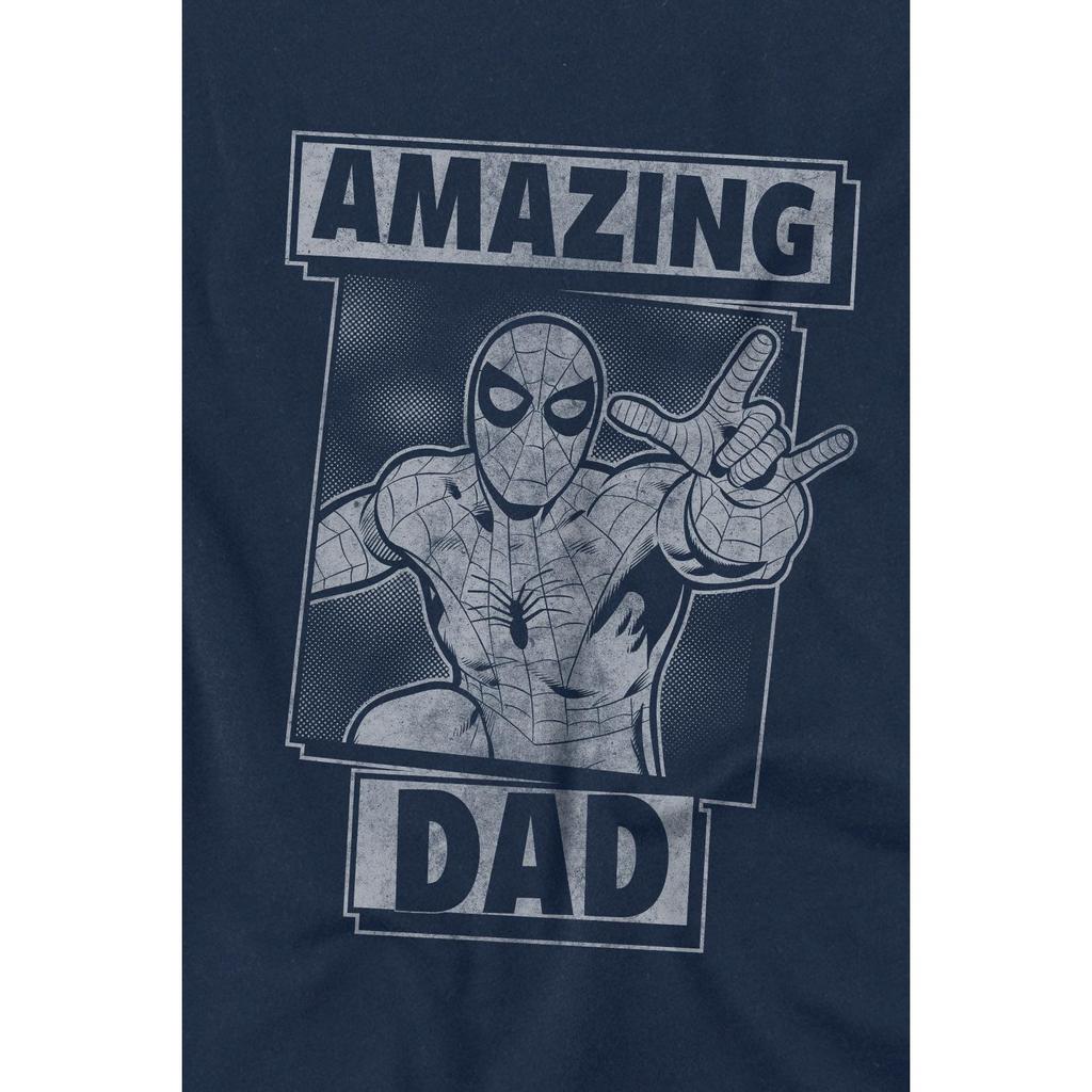Spider-Man Мужская футболка Amazing Dad Mono ко Дню отца