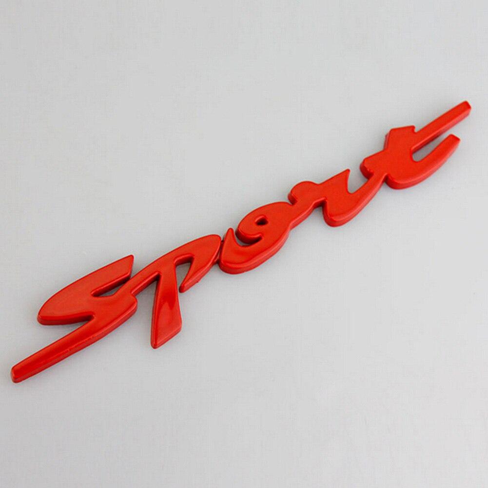 1 шт., водонепроницаемая металлическая 3D универсальная наклейка для украшения спортивного автомобиля, применима ко всем моделям автомобилей