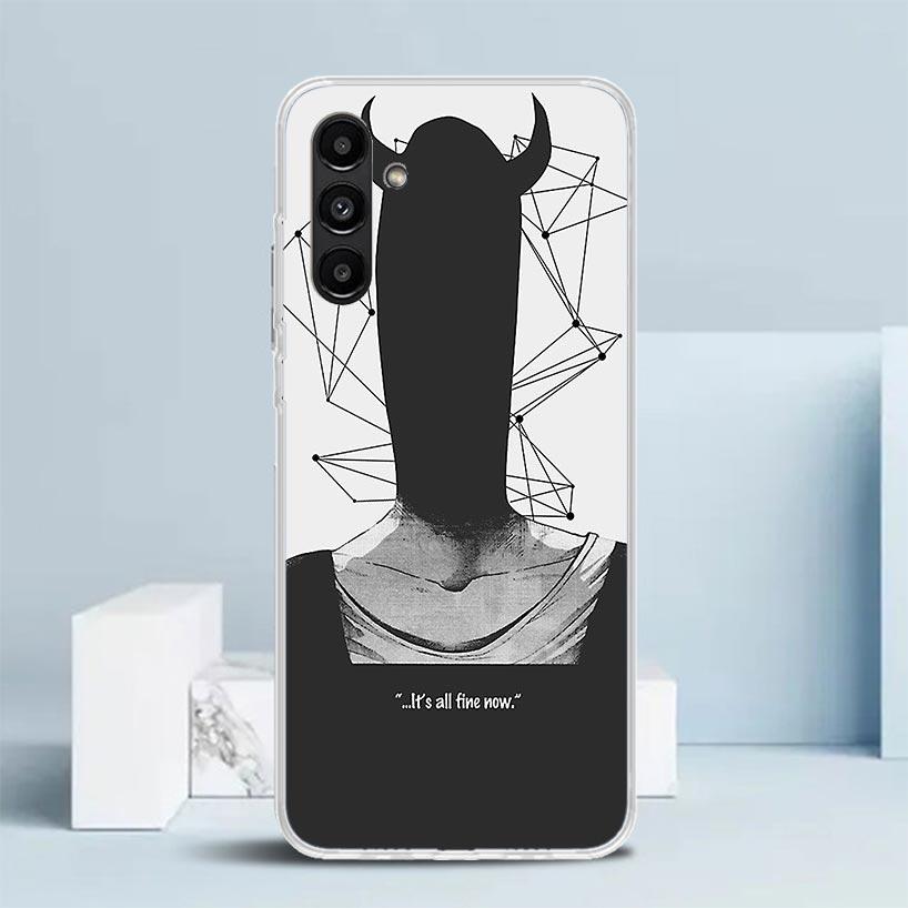 Чехол Oyasumi Punpun для Samsung Galaxy A17 A37 A57 A16 A26 A36 A56 A15 A14 A55 Чехол для телефона A13 A53 A25 A35 A24 A34 A23 A33 Galax
