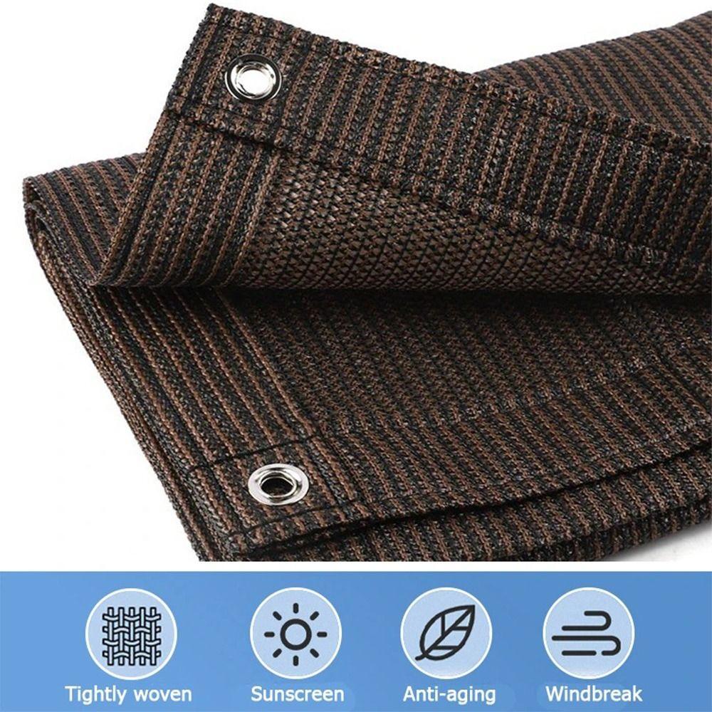 Waterproof Sun Shading Sails 3/5/6M Fence Patio Protection Net Fencing Net  Garden Porch Pool