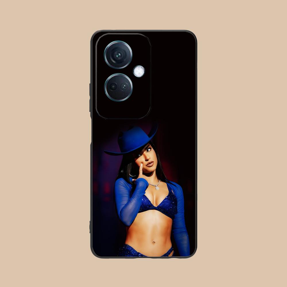 Модный матовый чехол из ТПУ Becky G для мобильного телефона OPPO Reno 14 13 12 11 10 9 8 7 6 5 F T Pro 5G с цветной печатью