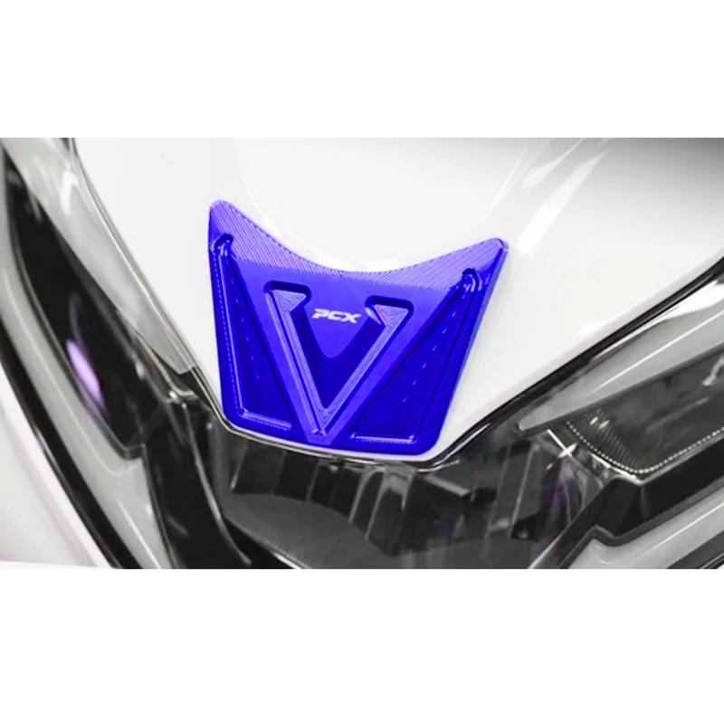 BXK3 For Honda PCX 125 160 2020 2021 2022 2023 2024 pcx Motorcycle Accessories Front Panel Decorative Cap Front Face Decorative Cover