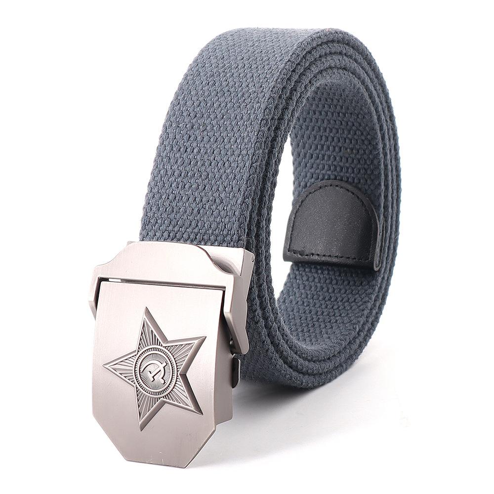 Новый мужской и женский ремень 3D советский государственный герб брезентовый ремень советский пояс памяти