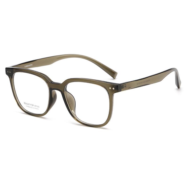 New fashionable square glasses women can match myopia glasses women's optical frame retro, simple and literary