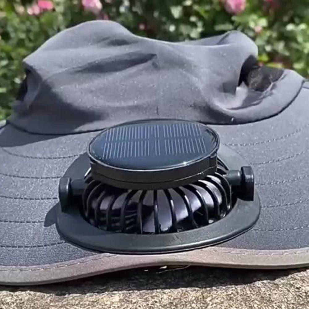 UPF50+ Solar Fan Cap Detachable Men Hat New Sunshade Cap Men Women