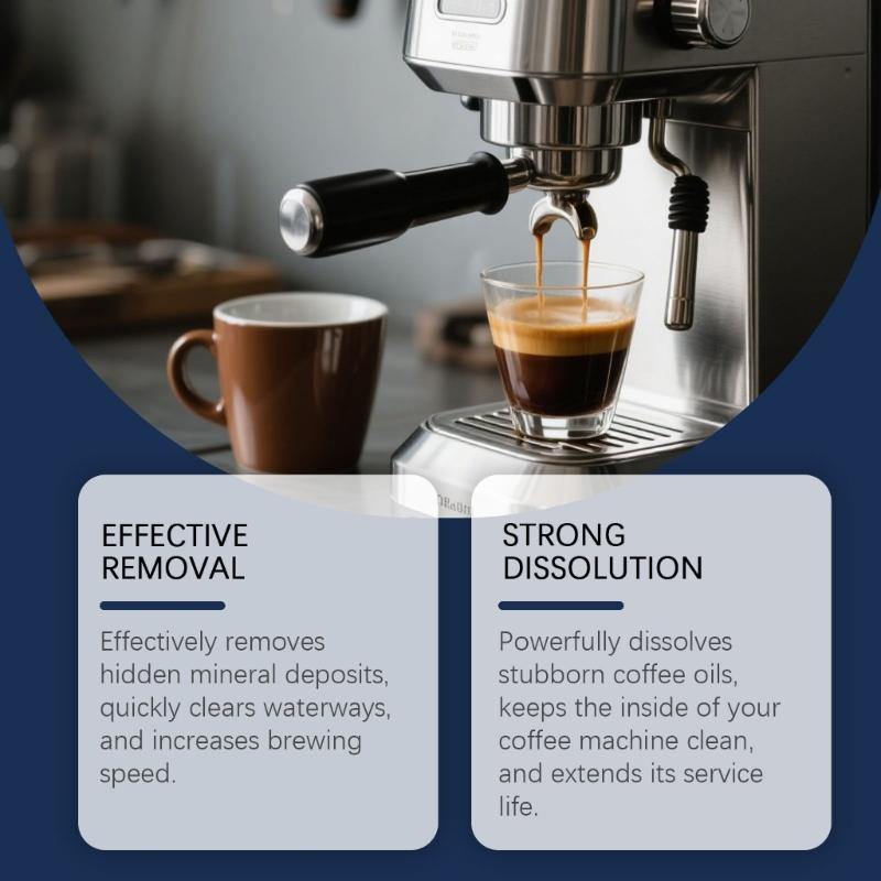 Coffee Machine Descaling Tablets Espresso Machine Cleaning Tablets Coffee Grinder Maintenance Accessories