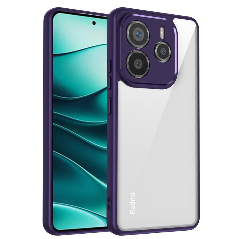 Высококачественный прозрачный акриловый чехол для задней панели Xiaomi Redmi iPhone Samsung для Redmi Note 14 13 Pro 12 11 10 14C 13C 12C A4 A3 A2 чехол из силикона TPU