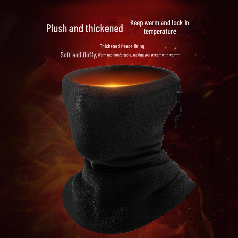 Ветрозащитный велосипедный капюшон: Теплый флисовый шарф и лыжная маска для осени/зимы