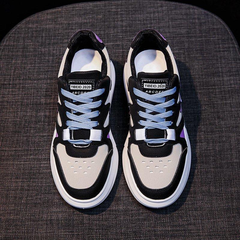 Папины кроссовки детские 2025 весна новые спортивные маленькие белые туфли платформа маффин универсальные повседневные кеды женские ins тренд