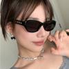 Женские солнцезащитные очки, овальные солнцезащитные очки с маленькой оправой, мужские и женские модные солнцезащитные очки