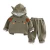 Kids Casual Long-Sleeve Set, Comfortable Daily Wear Outfits