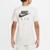 Nike Футболка с круглым вырезом и буквенным принтом, повседневная, удобная, с коротким рукавом, детские топы, белая, DO1813-072