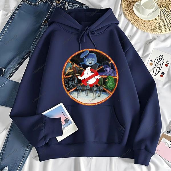 Ghostbusters Hoodie Men's Sweat-shirt Autumn New Products Korean Style Clothes Clothes for Men Japanese Hoodie Long Sleeve