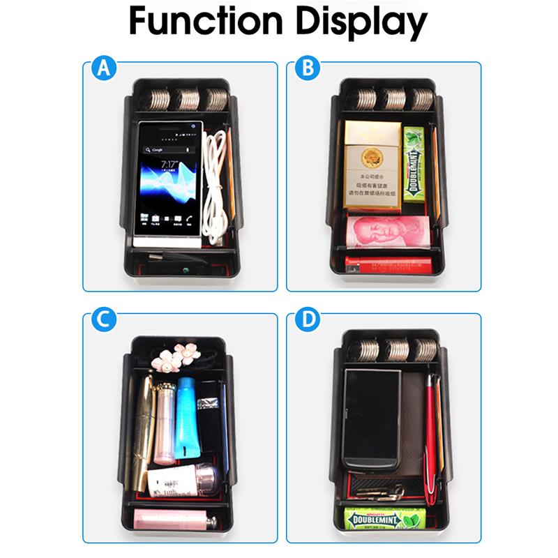 Secondary Storage Box for Mazda MX-5 MX 5 MX5 ND 2016~2019 Center Console Organizer Tray Car Central Armrest Styling Accessorise