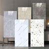 10Pcs Waterproof Marble Tiles Sticker PVC Self Adhesive Vinyl Wall Stickers Bathroom Kitchen Cupboard Backsplash Decor Decals