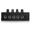 4 Channels HA400 Ultra-Compact Audio Amplifier 1 Input Mini Headphone Amplifier  Headset Amplifier