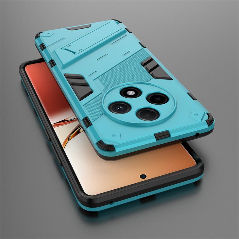 Для OPPO A3 Pro Чехол OPPO A3 Pro Чехол Роскошный Бронированный ПК Бампер Ударопрочный ТПУ Силиконовый Защитный Чехол для Телефона OPPO A3 Pro