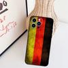Чехол-бампер с флагом Германии для iPhone 14 Pro 11 16 15 Pro Max 12 13 Mini Plus XS X XR Funda