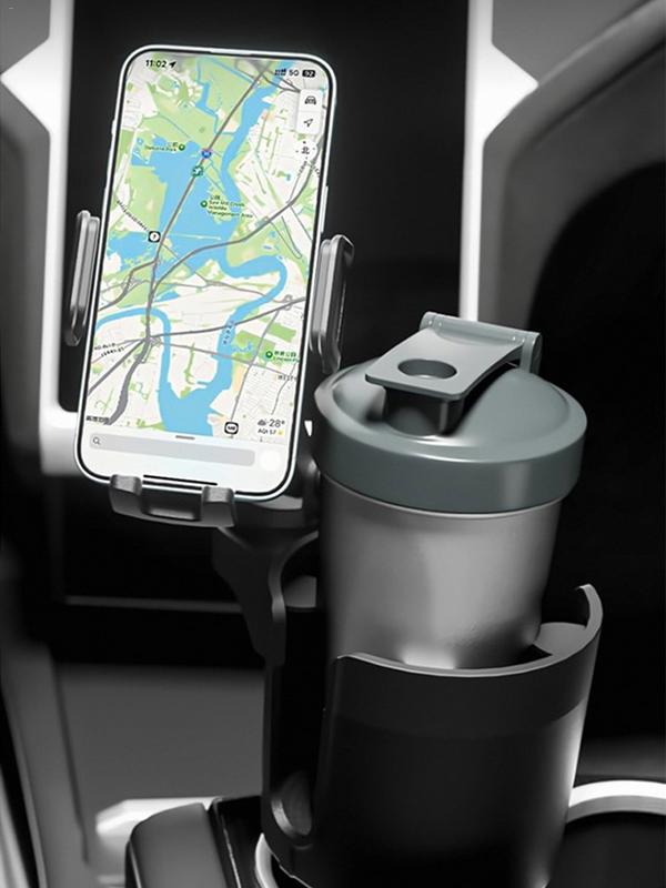 Многофункциональный автомобильный держатель для телефона, авто 2 в 1, держатель для сотового телефона, подставка для стакана, гибкая поддержка для сотового телефона в автомобиле