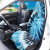 Водонепроницаемые чехлы на сиденья, универсальная посадка для большинства автомобилей, внедорожников, грузовиков, фургонов, сине-белый дизайн tie-dye, моющееся полотенце-чехол на сиденье, защита передних сидений, сохраняет чистоту от пота