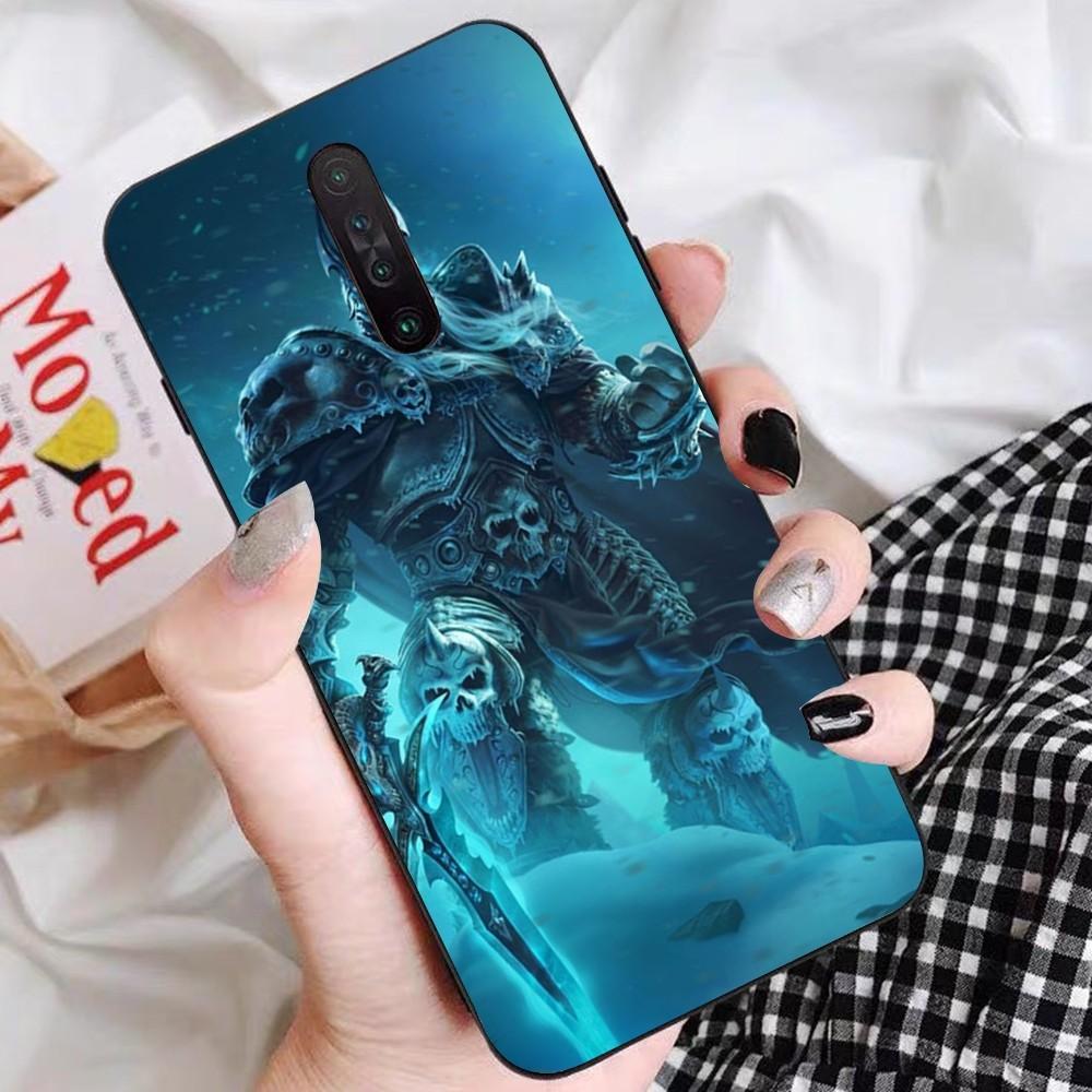 W-World Of W-Warcraft Phone Case For Redmi 5 6 7 8 9 10 Plus Pro 6 7 8 9 A GO K20 K30 K40 Pro Plus F3 Fundas