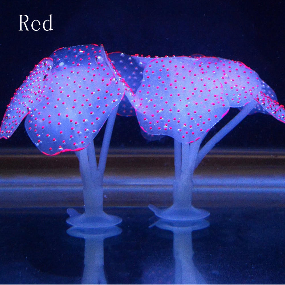 Аквариумные рыбы Флуоресцентный мягкий силикагель Коралловый