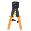 RJ45 Crimping Tool Pass Through CAT6 CAT5E Ethernet Wire Crimper Steel Electrical Electronic Tools