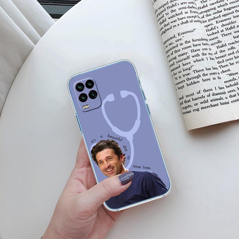 Прозрачный чехол для телефона Grey's Anatomy для Motorola Moto G7 G8 G9 G84 G85 G73 G24 G15 Z2 Play Power Plus