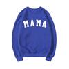 Mama Sweatshirt Mom Hoodie Mama Long Sleeve Pullovers Mom Birthday Gift Pregnancy Announcement Sweatshirts Casual Tops Hoodies