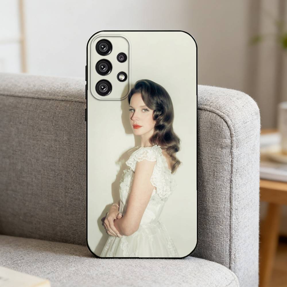 L-Lana Del R-Rey Чехол для телефона Samsung S25,S24,S21,S22,S23,S30,Ultra,S20,Plus,Fe,Note,10,9,5G Черный чехол