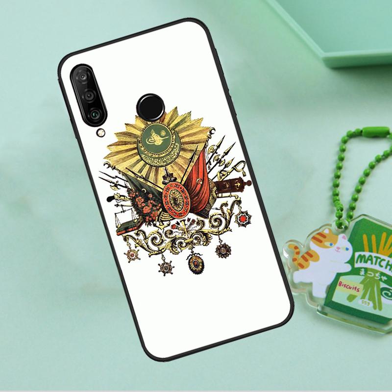 Герб Османской империи для Huawei Nova 8i 11i 12i 12s 9 10 SE Y90 Y60 Y70 Y72 Y61 Y91 P20 P30 P40 Lite P60 Pro Чехол