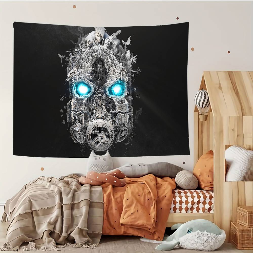 ИГРА BBORDERLANDS Гобелен Индивидуальные Гобелены Различных Стилей Настенные Украшения Печать Фотографий Знаменитостей Настенные Украшения