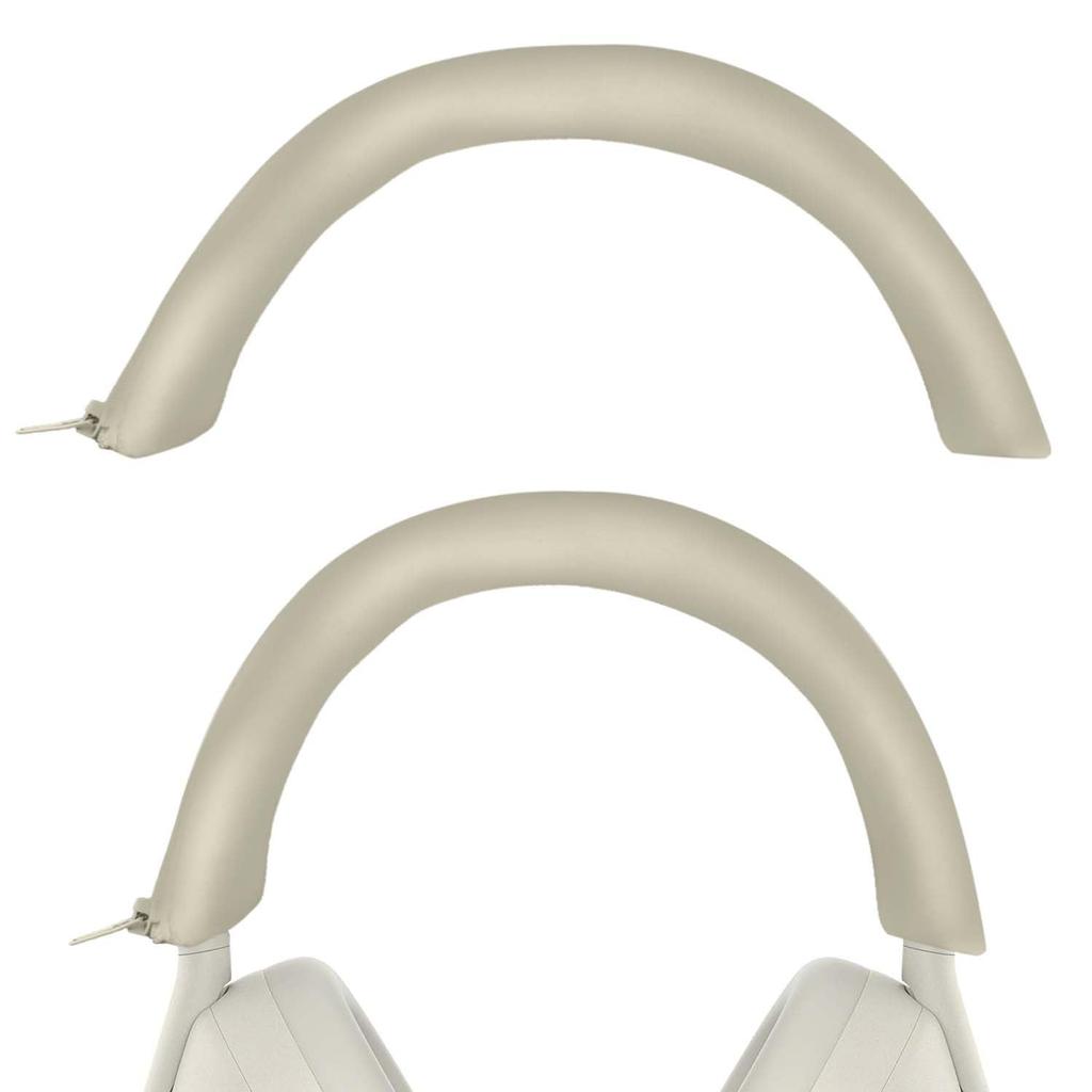 Adhiper Headband Cover for Sony Washable Silincone Headband Protector Cover Compatible with Sony Headphones WH-1000XM5 WH-1000XM5 (Off White)