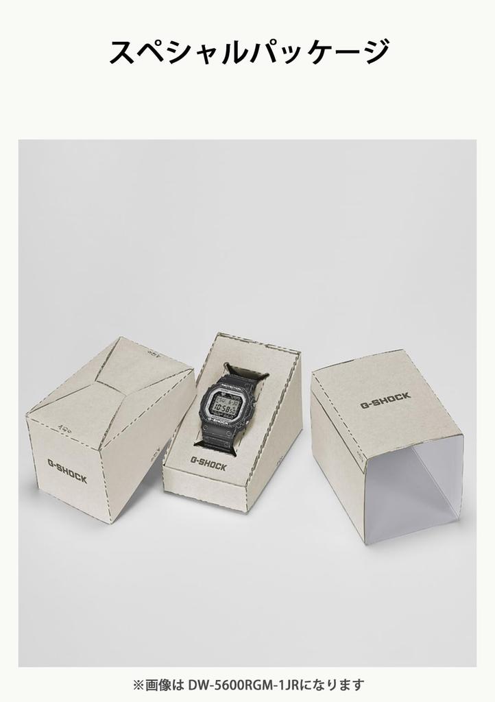 Часы Сделано в Японии Оригами Экологически чистый материал Черный [Casio] G-Shock DW-5600RGM-1JR Мужские