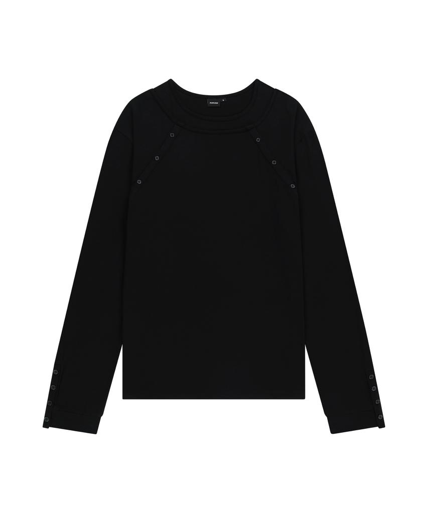 AAKAM Layered Long Sleeve (Black)