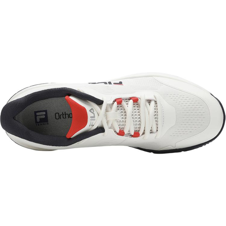 Fila Кортовые Удобные Универсальные Прочные Кроссовки для тенниса с низким верхом Мужские кроссовки Белые A12M531507F-CD