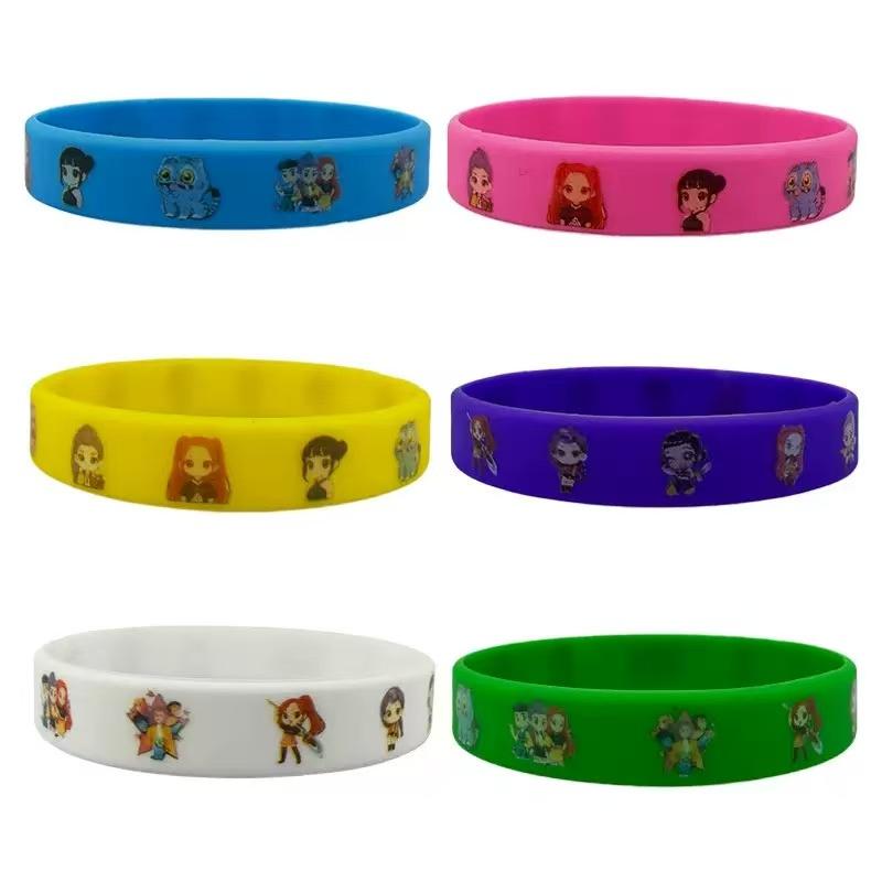 K-Pop Birthday Party Supplies Tableware Set - Napkin Tablecloth Banner Paper Plates Slap Bracelets Stamps for Baby Shower Decora