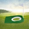 Golf Putting Cup Golf Training Putters Hole with Flag Golf Putting Training Aids Golf Putting Disc for Indoor Outdoor