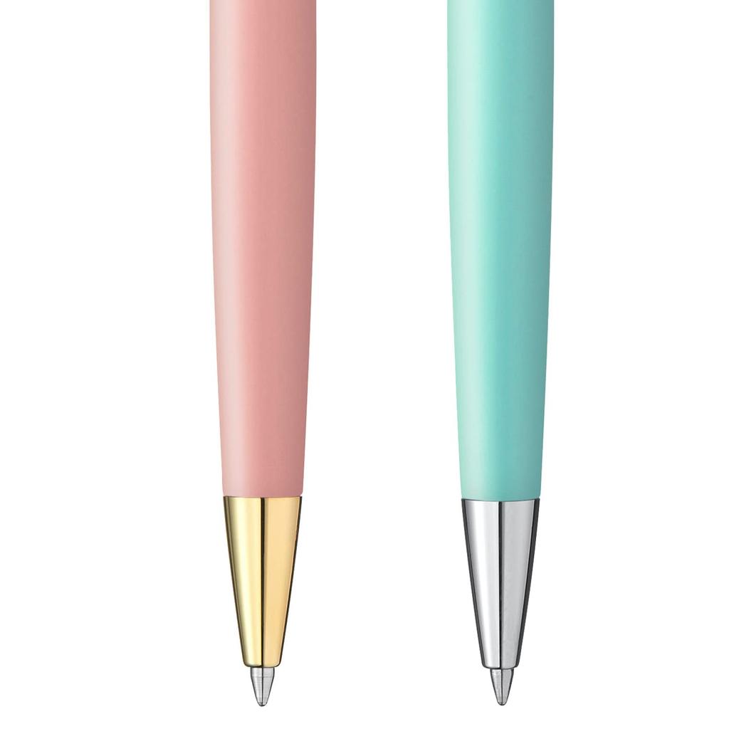 WATERMAN Official Metropolitan Essential Ballpoint Pen Luxury Brand Gift Regular Import Pink GT 2180130 Oil-Based
