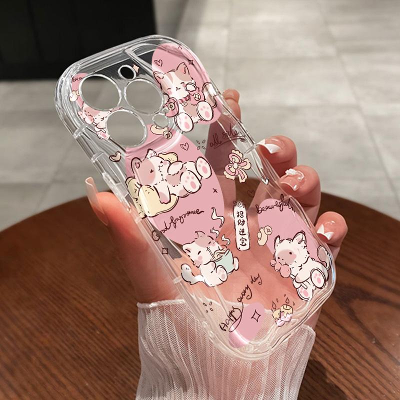 Чехол для телефона iPhone 11 13 12 14 15 16 XR XS Pro Max 7 8 Plus Samsung A55 A15 Redmi note 13 12 OPPO A18 A16 Vivo Y17S V27 Honor 9 10 Infinix 40 30