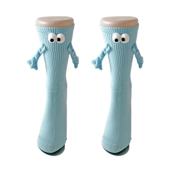 Магнитные носки, держащие руку, новинка, парные носки, забавные парные носки, подарки для мужчин