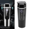 Electric Car Kettle 12V Portable Water Boiler Heated Travel Mug Multiple Temperature Adjustable Coff