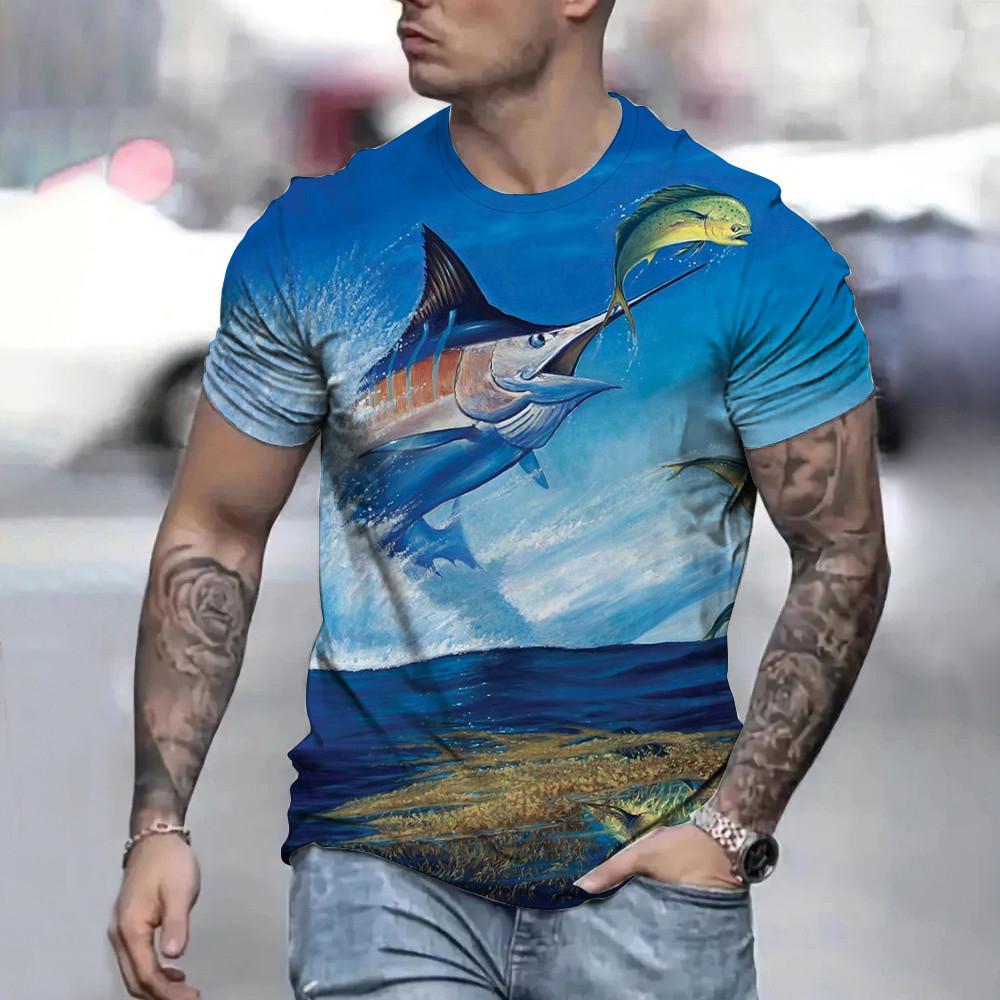 2024 Рыболовная футболка Повседневная Свободная Мужская Футболка с Коротким Рукавом Защита от УФ-лучей Топы Летняя Рыболовная Одежда Camiseta De Pesca Топы