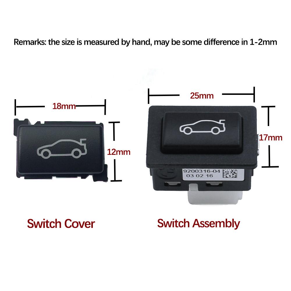 Car Tailgate Rear Trunk Cover Switch Push Button For BMW 1 2 3 4 5 6 7 X1 X3 Z4 E81 F22 E90 F30 F32 F10 F11 F12 F01 F02